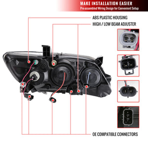 299.95 Spec-D Projector Headlights Toyota Camry (2010-2011) Sequential Switchback LED - Black - Redline360