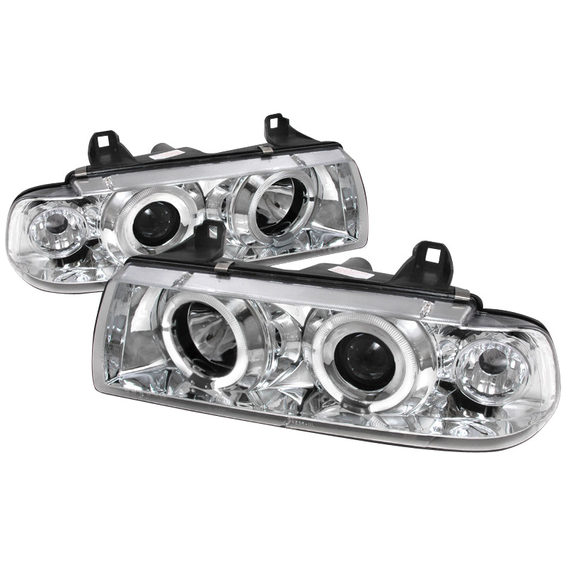 Spec D Projector Headlights Bmw E36 Coupe 318i 325i 328i M3 92 98 Ha