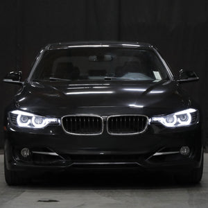 369.95 Spec-D Projector Headlights BMW 320i 328i 330i 335i 340i F30 (12-15) Halo LED - Black / Chrome / Tinted - Redline360