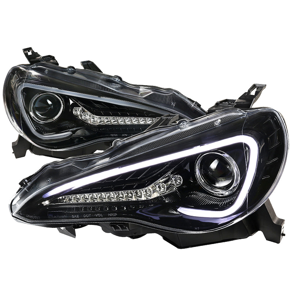 Spec-D Projector Headlights Scion FRS (13-16) Sequential Signal - Glos