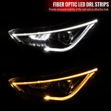 Load image into Gallery viewer, 379.50 Spec-D Projector Headlights Hyundai Elantra Sedan (2011-2015) LED Tube w/ Black Housing - Redline360 Alternate Image