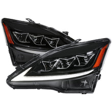 Load image into Gallery viewer, 499.95 Spec-D Projector Headlights Lexus IS250 / IS350 (2006-2012) Sequential LED w/ Black Housing - Redline360 Alternate Image