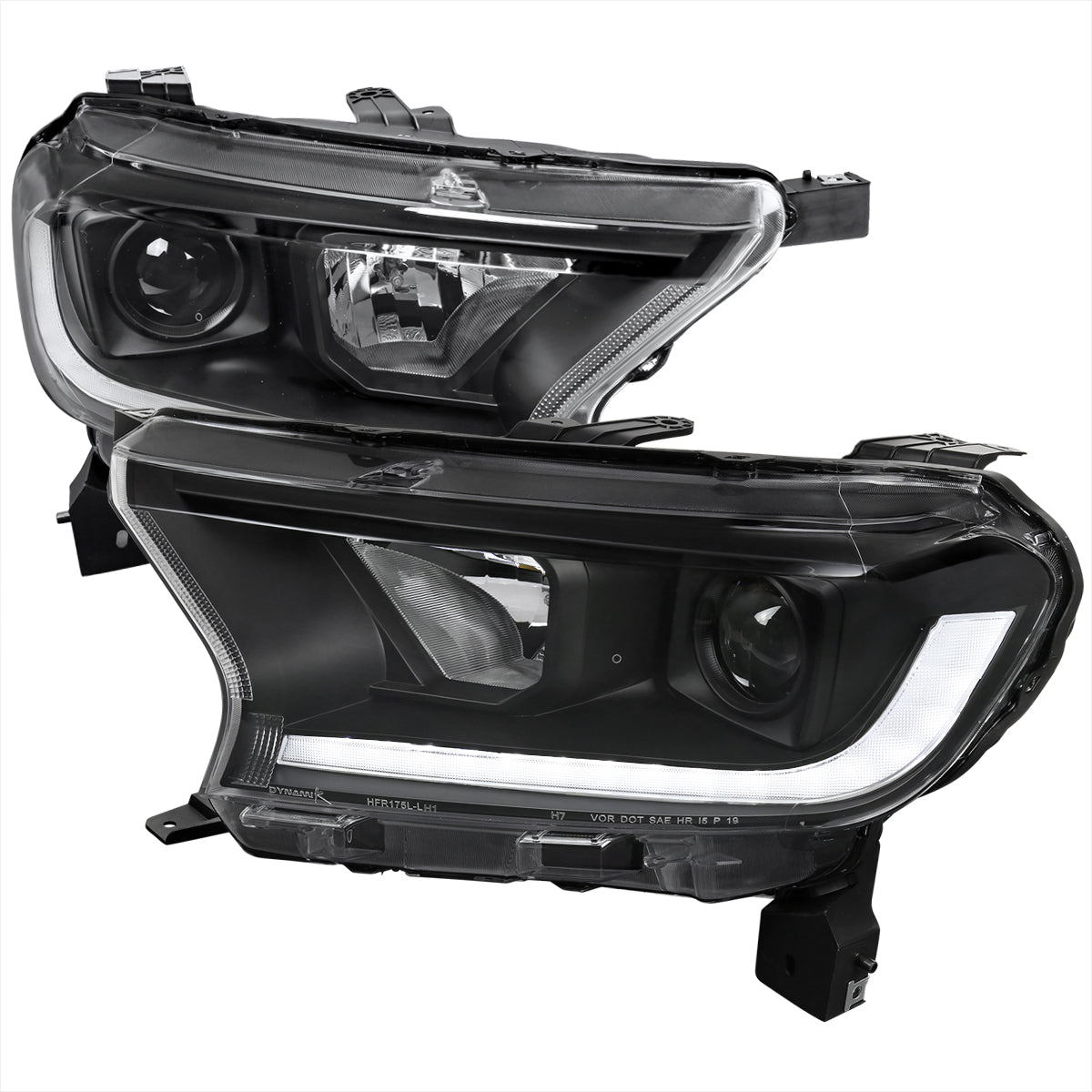 Spec-D Projector Headlights Ford Ranger XL/XLT (2019-2021