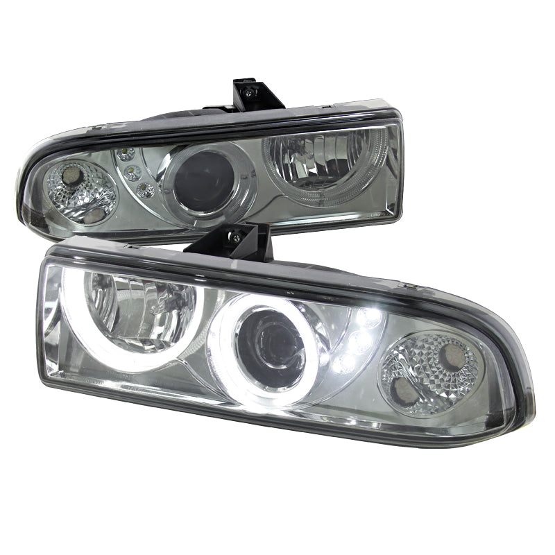 Spec-D Projector Headlights Chevy Blazer & S10 (98-04) Halo LED