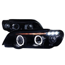 Load image into Gallery viewer, 199.95 Spec-D Projector Headlights BMW X5 E53 (01-03) LED Halo Black or Chrome Housing - Redline360 Alternate Image