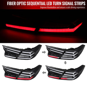 289.95 Spec-D Tail Lights Honda Accord (2018-2021) Sequential LED w/ Breathing Effect - Redline360