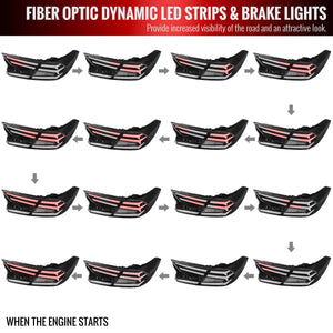 289.95 Spec-D Tail Lights Honda Accord (2018-2021) Sequential LED w/ Breathing Effect - Redline360