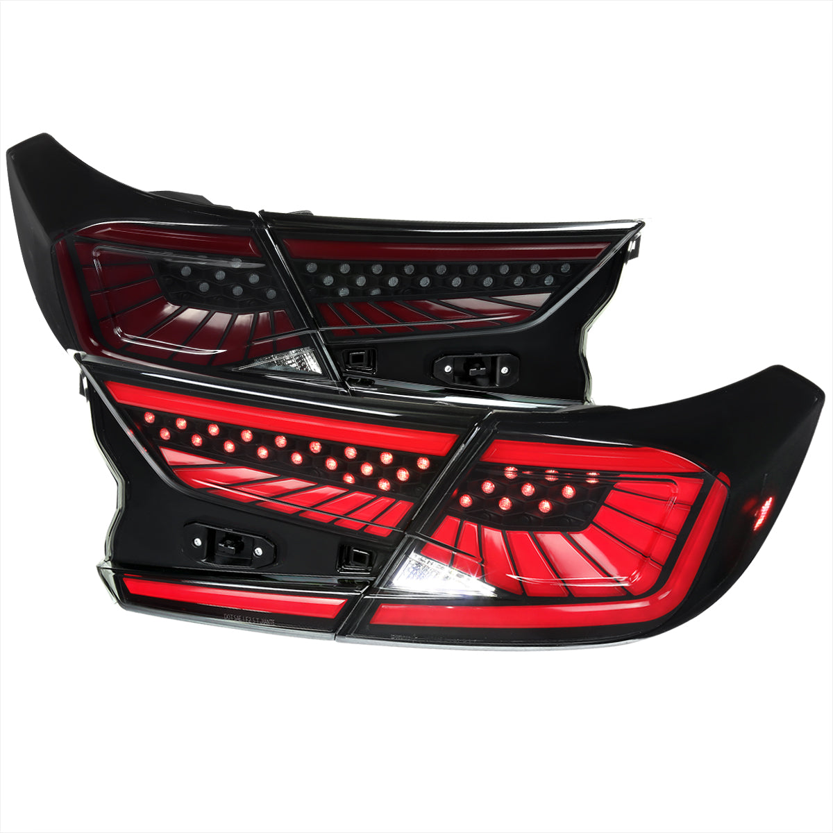 Spec-D Tail Lights Honda Accord (2018-2022) Sequential LED w/ Breathin Redline360