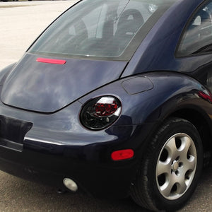 69.99 Spec-D Replacement Tail Lights VW Beetle (1998-2005) Chrome / Smoke / Black - Redline360
