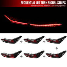 Load image into Gallery viewer, 289.95 Spec-D Tail Lights Toyota Camry (2018-2021) Sequential LED w/ Breathing Effect - Redline360 Alternate Image