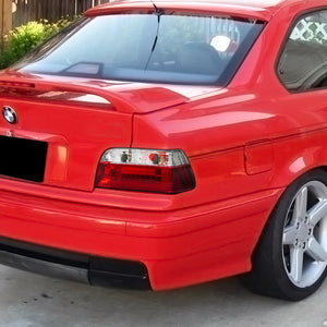 99.95 Spec-D LED Tail Lights BMW E36 Coupe 328i / M3 (1992-1998) Red Tint - Redline360