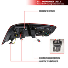 Load image into Gallery viewer, 229.95 Spec-D Tail Lights Mitsubishi Lancer EVO 10/X (08-15) Sequential Red/Smoke - Redline360 Alternate Image