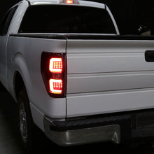 Load image into Gallery viewer, 279.95 Spec-D LED Tail Lights Ford F150 (2009-2014) w/ Dual C Bars - Black or Chrome - Redline360 Alternate Image