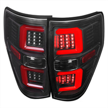 Load image into Gallery viewer, 279.95 Spec-D LED Tail Lights Ford F150 (2009-2014) w/ Dual C Bars - Black or Chrome - Redline360 Alternate Image