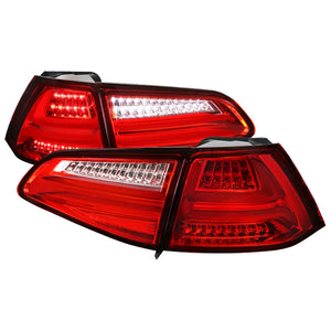 299.95 Spec-D LED Tail Lights VW Golf / GTI MK7 (2015-2017) Smoke, Red or Clear - Redline360