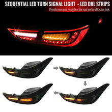 Load image into Gallery viewer, 269.99 Spec-D LED Tail Lights Hyundai Elantra Sedan (2011-2016) Coupe (2013-2014) LED Sequential - Smoked - Redline360 Alternate Image