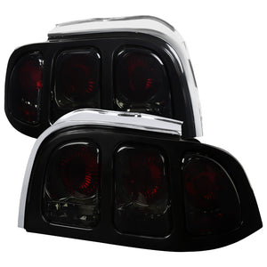 89.99 Spec-D Replacement Tail Lights Ford Mustang (1994-1998) Altezza Clear / Smoke / Black - Redline360