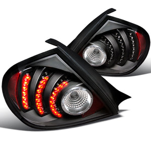 219.95 Spec-D Tail Lights Dodge Neon & SRT4 (2003-2005) LED - Depo - Black Housing - Redline360