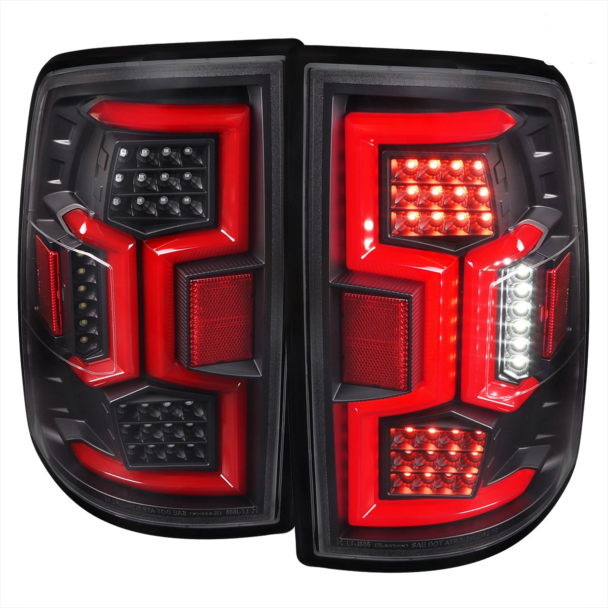 Spec-D Tail Lights Ram 2500 3500 (19-22) Sequential w/ LED Light