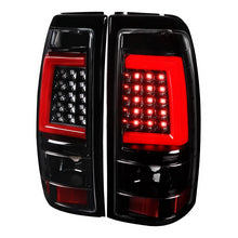 Load image into Gallery viewer, 179.95 Spec-D LED Tail Lights Chevy Silverado (1999-2002) C-Bar - Black / Smoke / Red - Redline360 Alternate Image