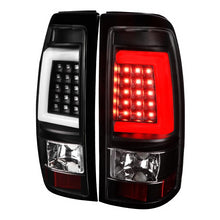 Load image into Gallery viewer, 179.95 Spec-D LED Tail Lights GMC Sierra (1999-2003) C-Bar - Black / Smoke / Red - Redline360 Alternate Image