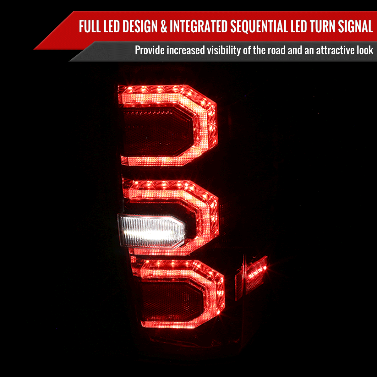 SpecD Tail Lights Toyota (20162021) Triple Sequential LED S