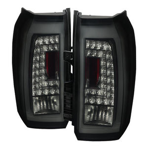 309.95 Spec-D LED Tail Lights GMC Yukon / Yukon XL (2015-2018) Black / Smoke / Red - Redline360