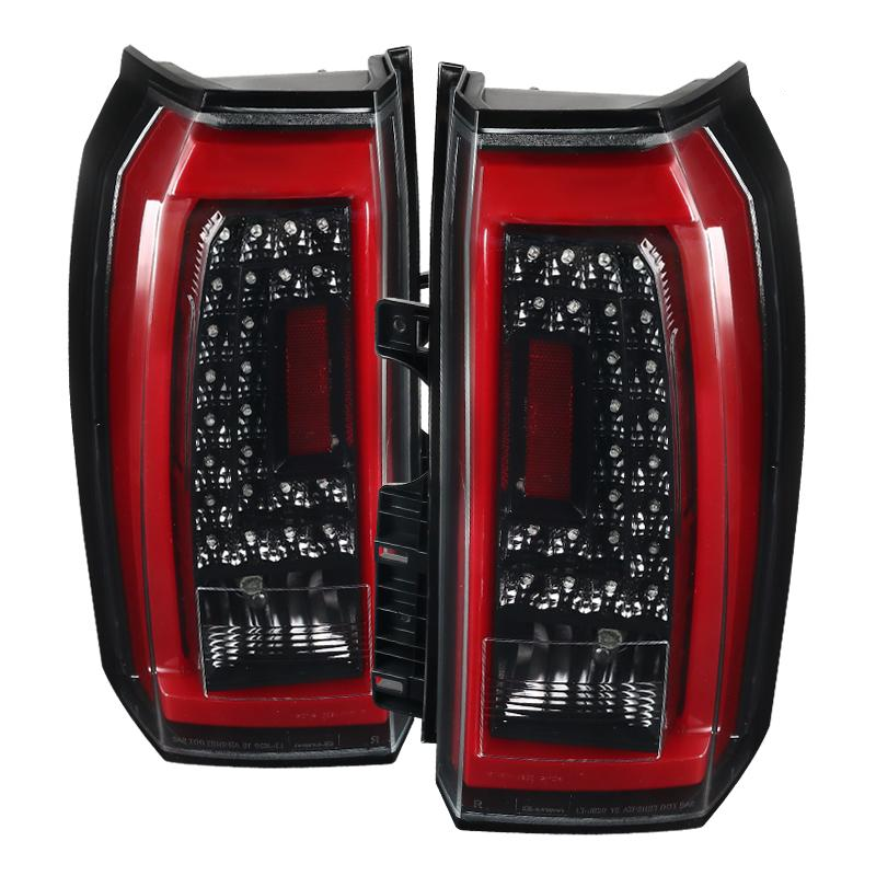 Team-Alpha Full LED Black/Smoke Tail Lights For 2000-2006 Suburban/Tahoe/Yukon