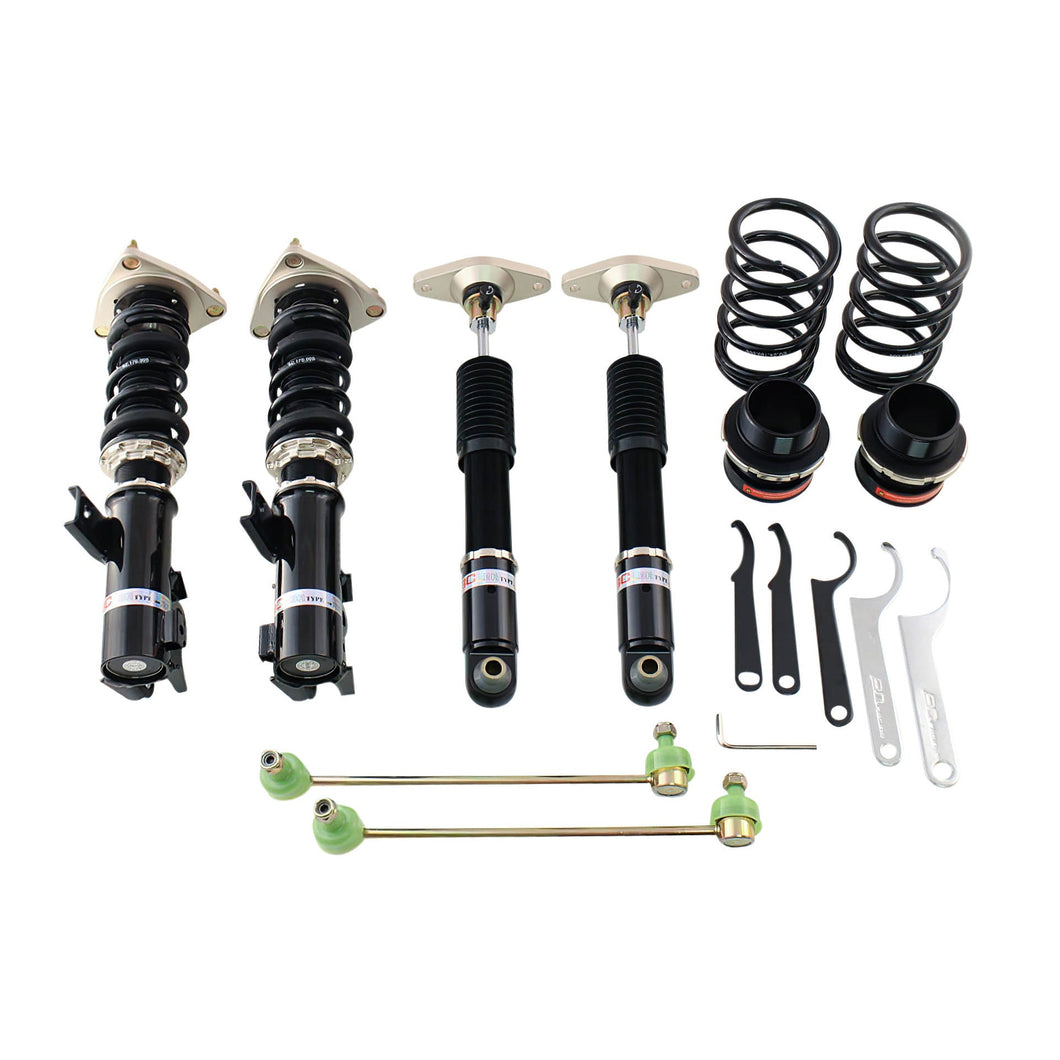 1195.00 BC Racing Coilovers Hyundai Genesis Coupe V6 & 2.0T (10-16) w/ Front Camber Plates - Redline360