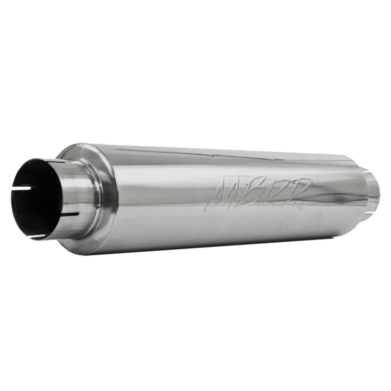 MBRP 4" Quiet Tone Exhaust Muffler Resonator T304 / T409 Stainless / Redline360