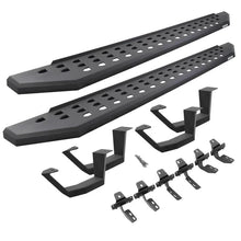 Load image into Gallery viewer, Go Rhino RB20 Running Boards Chevy Colorado Crew Cab (15-22) Bedliner Coating or Textured Black Finish - w/ Drop Step / Textured Black Alternate Image