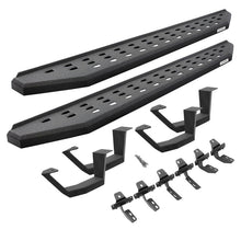 Load image into Gallery viewer, Go Rhino RB20 Running Boards Chevy Colorado Crew Cab (15-22) Bedliner Coating or Textured Black Finish - w/ Drop Step / Bedliner Coating Alternate Image