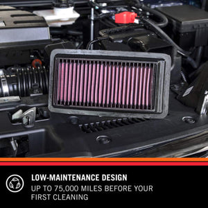 K&N Air Filter 2014 Honda CR-V 2.4L (12-14) Performance Replacement - 33-2477