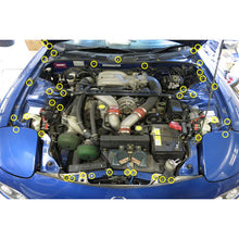 Load image into Gallery viewer, Dress Up Bolts Mazda RX-7 FD/FD3S (1992-2002) Titanium Full Engine Bay Kit Alternate Image