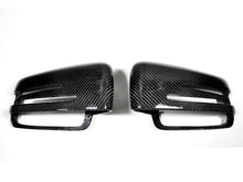 Load image into Gallery viewer, Autotecknic Replacement Mirror Covers Mercedes GL-Class X164 (06-19) X166 (12-19) Carbon Fiber - Default Title Alternate Image