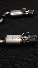 Load image into Gallery viewer, MBRP Exhaust Ford Mustang 2.3L EcoBoost (18-23) 3" Catback - Active Exhaust/ T304 Stainless Steel/ Quad Rear Exit w/ Carbon Fiber Tips - Default Title Alternate Image