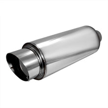 Load image into Gallery viewer, 39.95 Spec-D Fireball Style Muffler (Polished or Blue Burnt Tip) 2.5&quot; Muffler w/ 4&quot; Tip &amp; Silencer - Redline360 Alternate Image