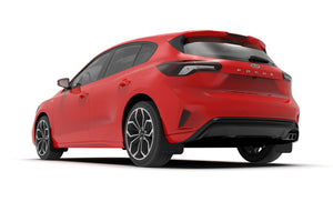 Rally Armor Mud Flaps Ford Focus Mk4 ST (2019-2022) Black / Red / Pink