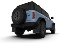 Load image into Gallery viewer, Rally Armor Mud Flaps Ford Bronco (2021-2023) Black w/ Blue / Orange / Black / Red Logo Alternate Image