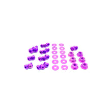 Load image into Gallery viewer, Dress Up Bolts Mitsubishi Lancer EVO VIII (03-05) [Titanium Hardware Engine Bay Kit] Stage 1 or Stage 2 - Stage 1 / Purple Alternate Image