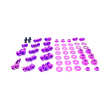 Load image into Gallery viewer, Dress Up Bolts Mitsubishi Lancer EVO IX (05-07) [Titanium Hardware Engine Bay Kit] Stage 1 or Stage 2 - Stage 2 / Purple Alternate Image
