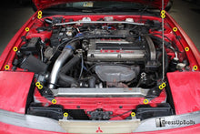 Load image into Gallery viewer, Dress Up Bolts Mitsubishi 1G Eclipse (90-94) Titanium Partial Engine Bay Kit - Gold Alternate Image
