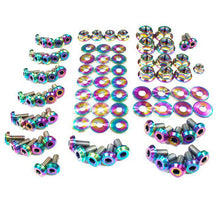 Load image into Gallery viewer, Dress Up Bolts Mitsubishi 2G Eclipse DSM (1995-1999) Titanium Full Engine Bay Kit Alternate Image