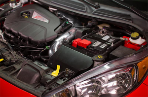 395.95 Mishimoto Performance Air Intake Ford Fiesta ST (16–19) CARB/Smog Legal - Black / Polished / Red - Redline360