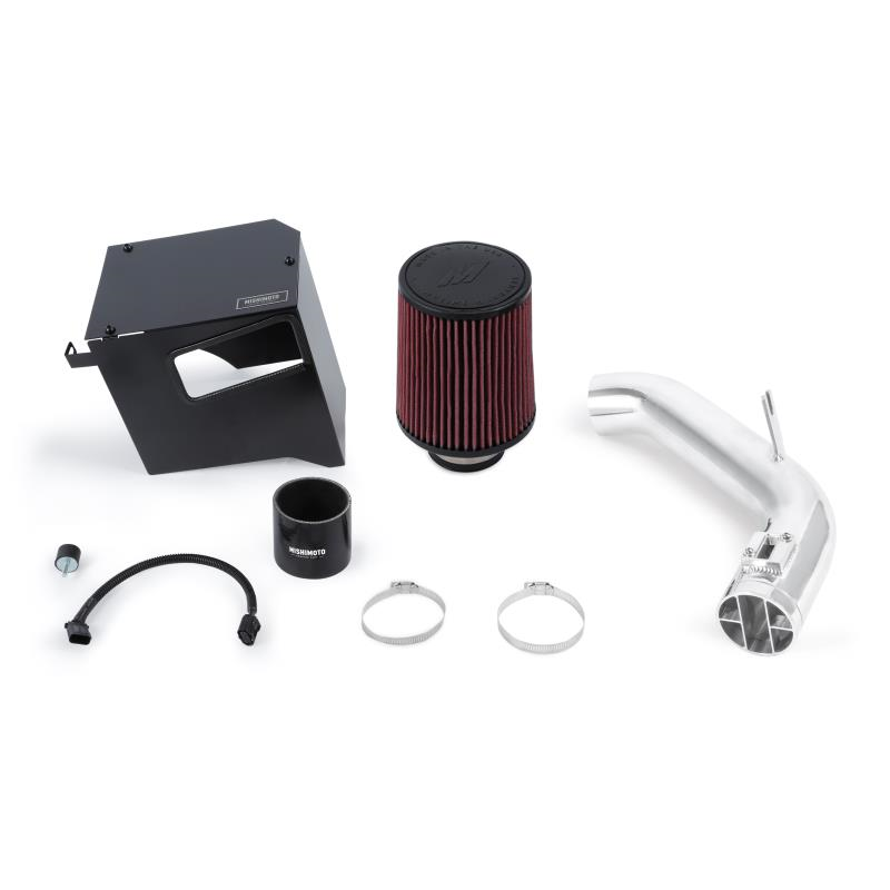 416.95 Mishimoto Performance Air Intake Subaru Forester XT 2.0L [Race] (2014–2018) Black / Red / Polished - Redline360