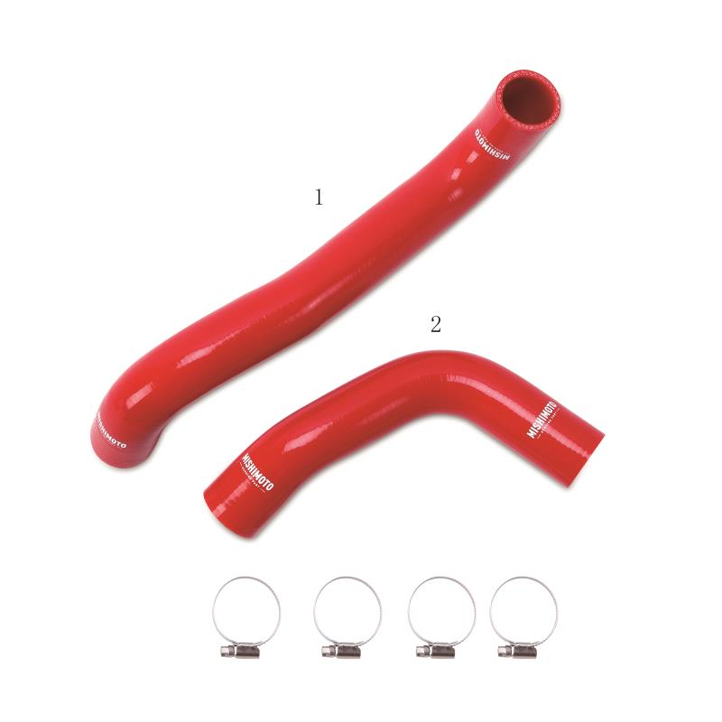 Mishimoto Red Silicone Intercooler Hoses 2006-2007 Subaru WRX main image 0