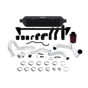 1412.95 Mishimoto Front-Mount Intercooler Kit Subaru WRX STi (2015-2021) Silver / Black / Gold - Redline360