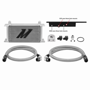 514.95 Mishimoto Oil Cooler Infiniti G35 Coupe 3.5L V6 (2003–2009) Thermostatic or Non-Thermostatic - Redline360