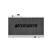 Load image into Gallery viewer, 296.95 Mishimoto Radiator Mazda Protege/Protege5 1.6L/1.8L/2.0L (1999-2003) Dual / 2 Row Aluminum - Redline360 Alternate Image