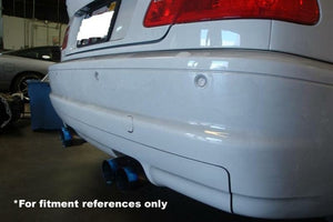 Megan Racing Exhaust BMW M3 E46 (01-06) Polished, Blue Titanium, Black Chrome Tips